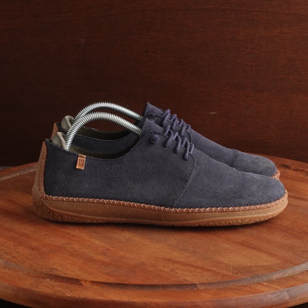 El Naturalista Shoes Unisex SZ SZ EU 41 M7.5 W10 Blue Suede Comfort Minimalist